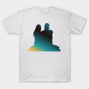 husband and wife travellers T-Shirt